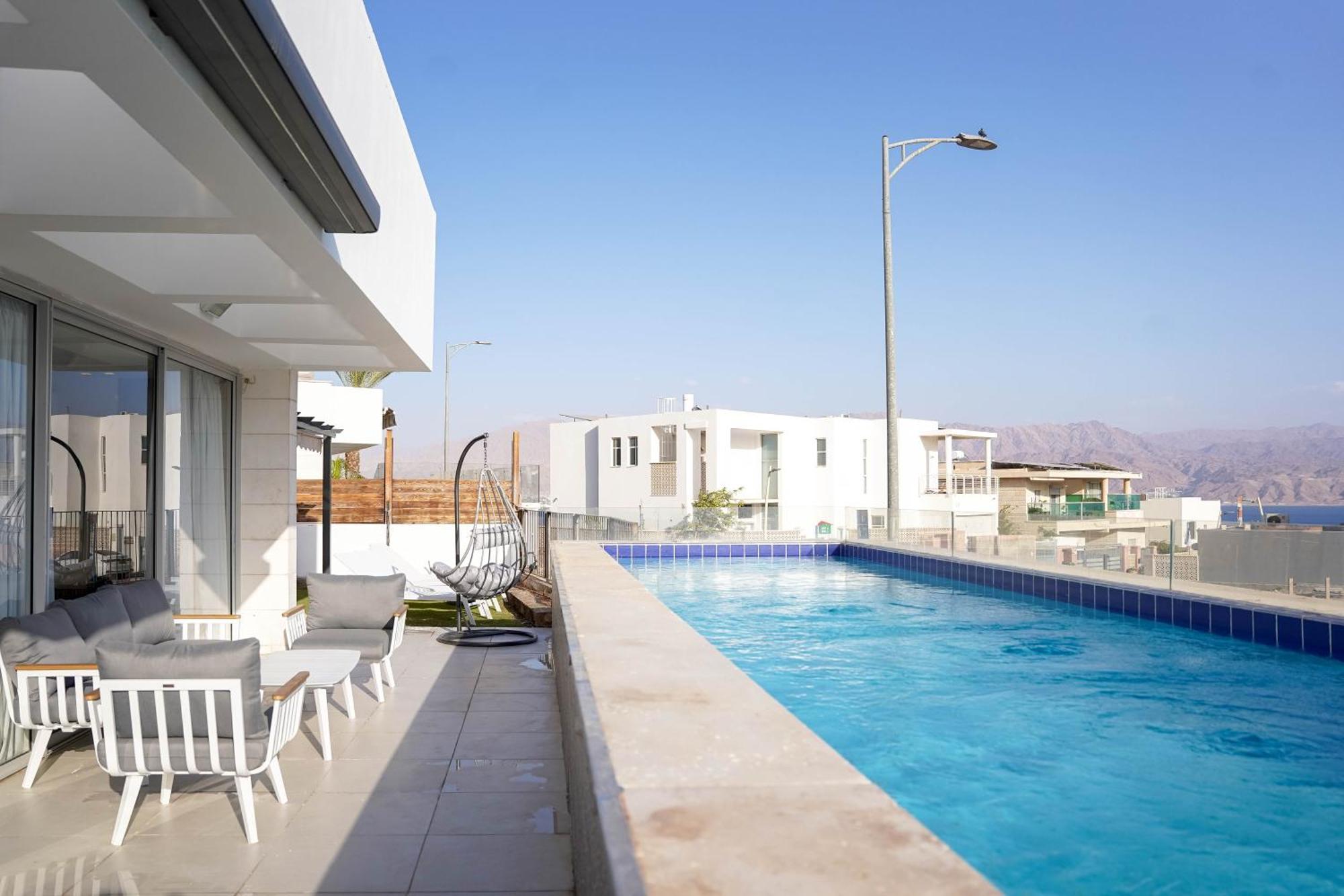 Yalarent Mountainside Duplexes With Private Pool Эйлат Экстерьер фото